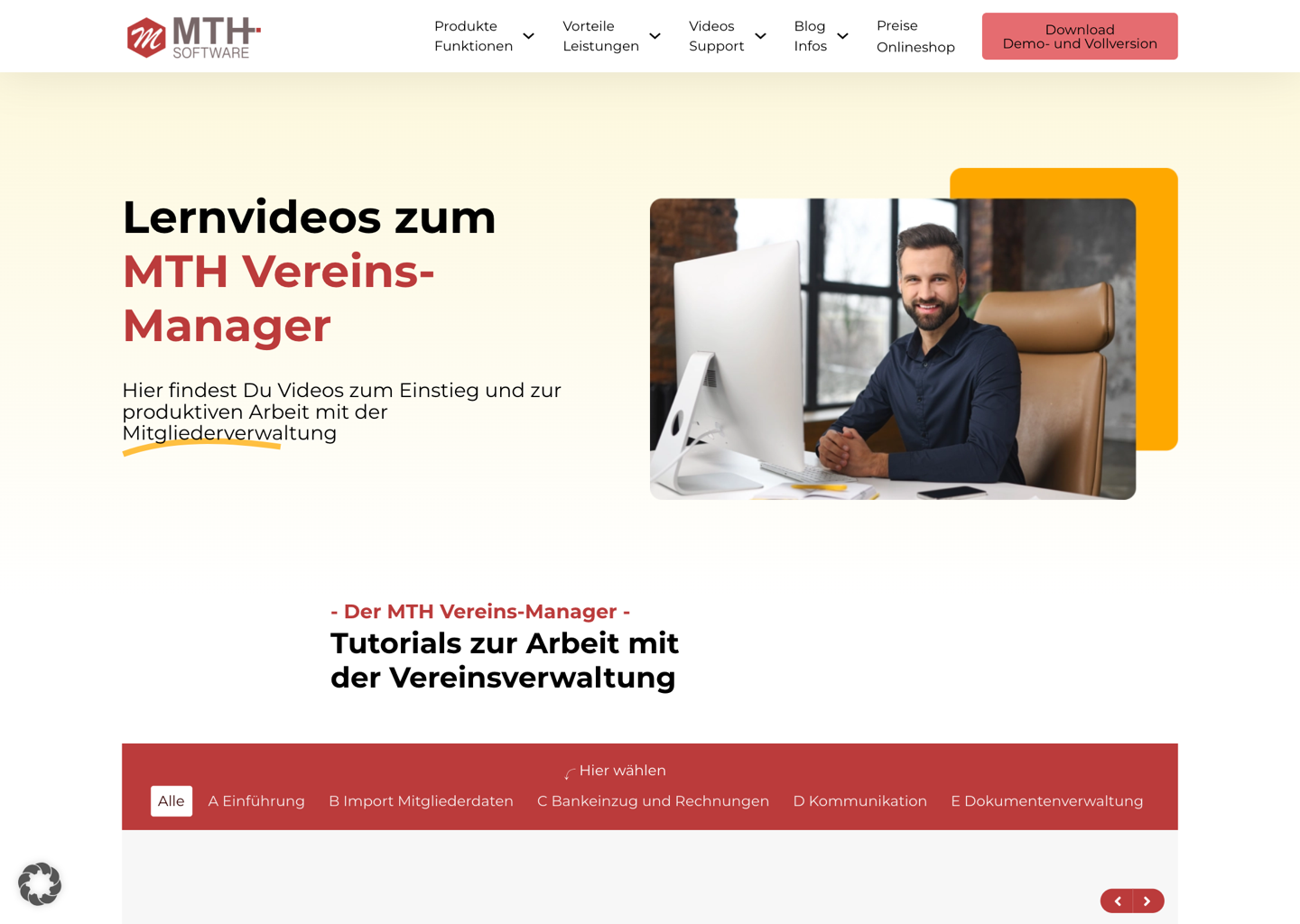 Schulungs- & Supportbereich