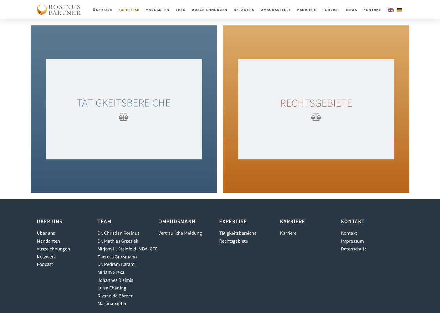Expertise & Rechtsgebiete