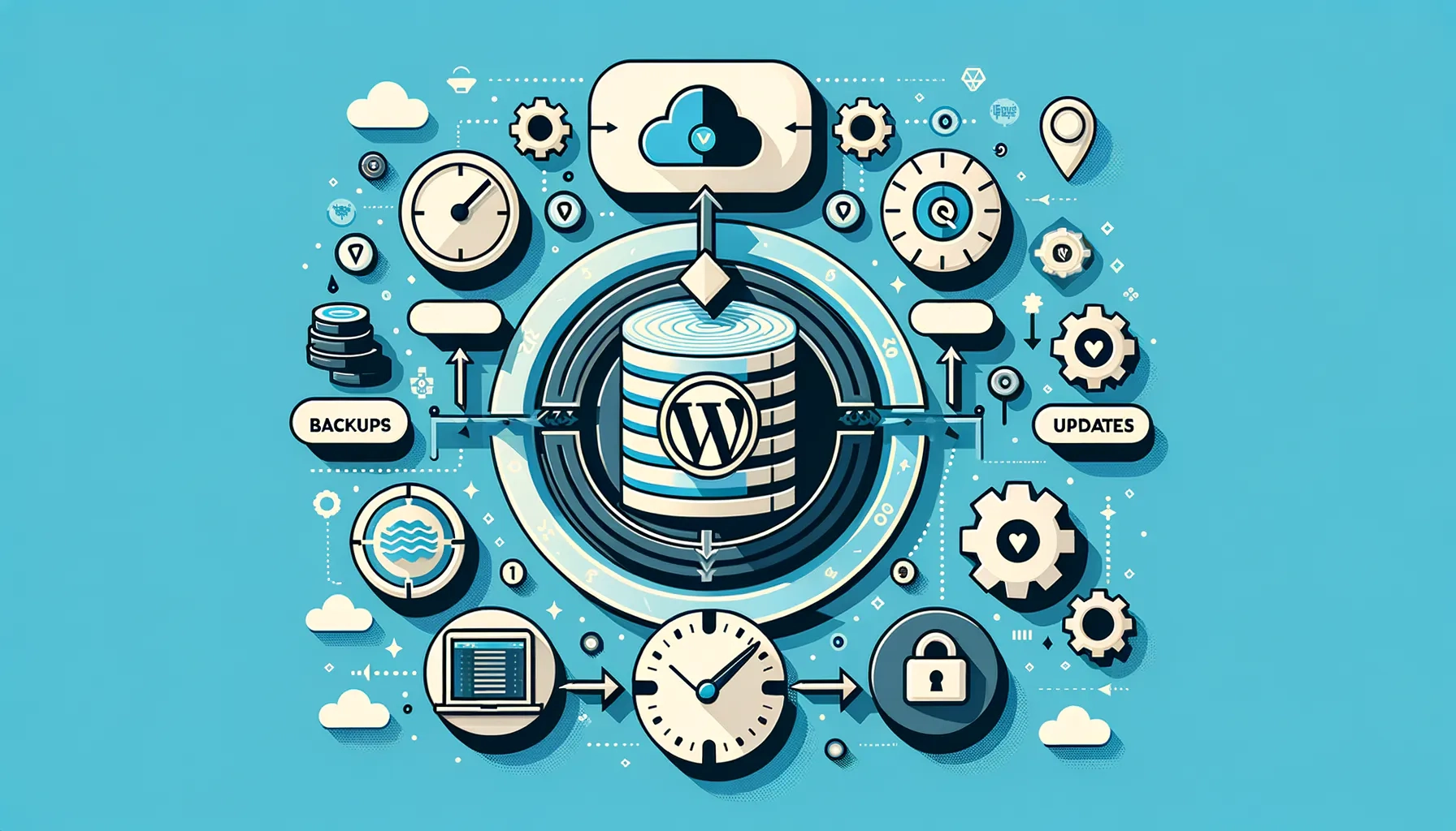 wordpress-backup-update-service