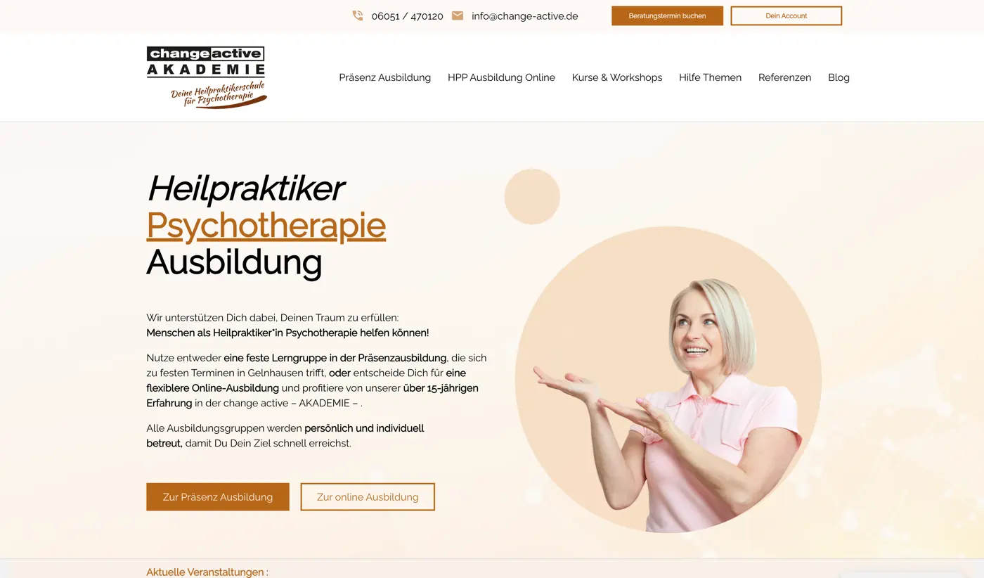 Halbleiter-Psychotherapieausbildung