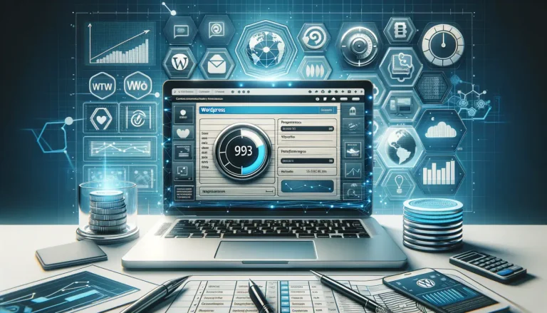 Blog WordPress Website Skalieren